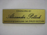 ACORN Stairlifts General Signage CNC Engraved by Alexander Pollock
