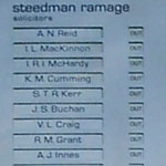 Directory / Registered Office Plaques CNC Engraved by Alexander Pollock