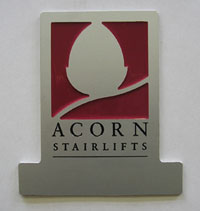 ACORN Stairlifts Presentation Plaques CNC Engraved by Alexander Pollock