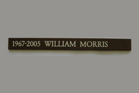 William Morris Plaques CNC Engraved by Alexander Pollock